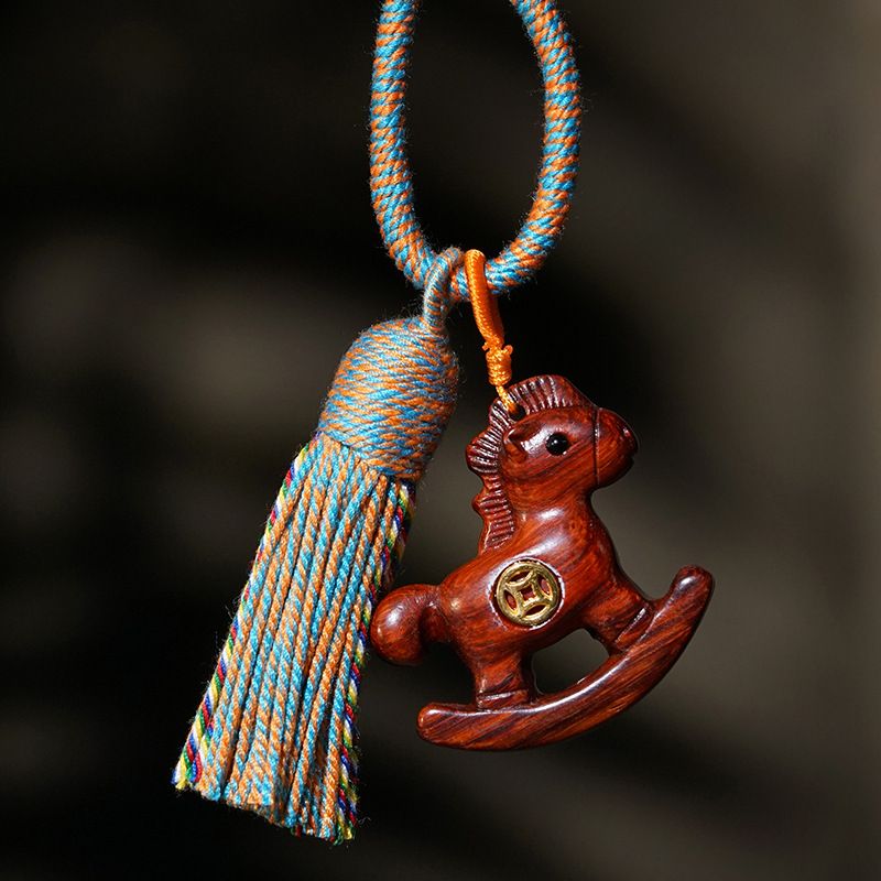 摇摇马钥匙扣包包挂件